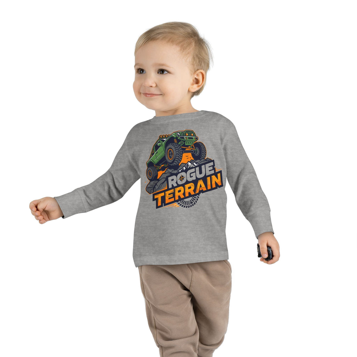 Rogue Terrain Toddler Long Sleeve | Monster Truck Graphic