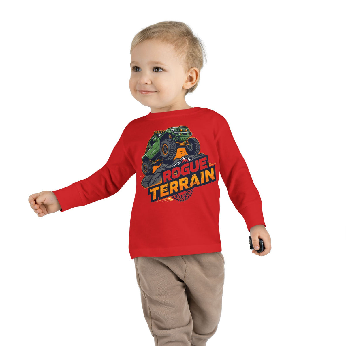 Rogue Terrain Toddler Long Sleeve | Monster Truck Graphic