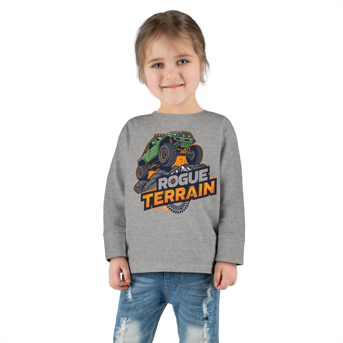 Rogue Terrain Toddler Long Sleeve | Monster Truck Graphic