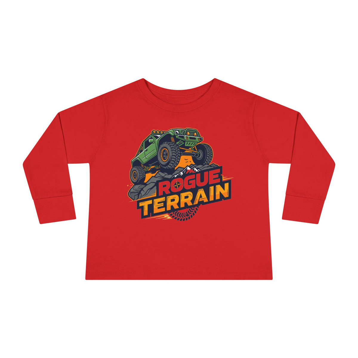 Rogue Terrain Toddler Long Sleeve | Monster Truck Graphic
