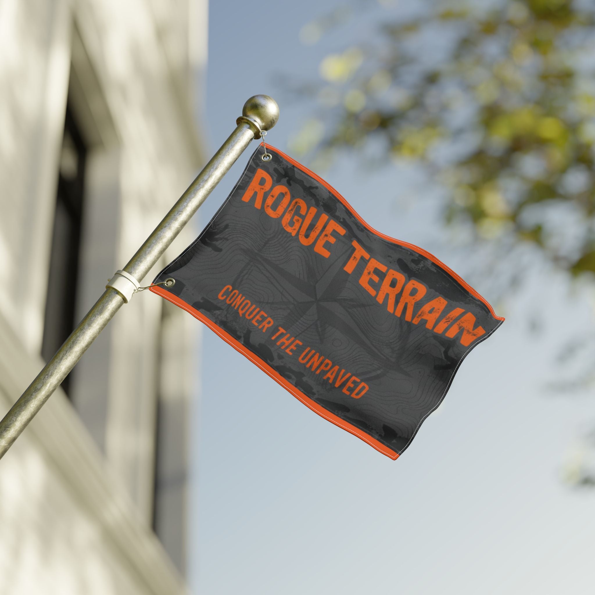 Rogue Terrain Conquer The Unpaved Whip/ Camp Locater Flag