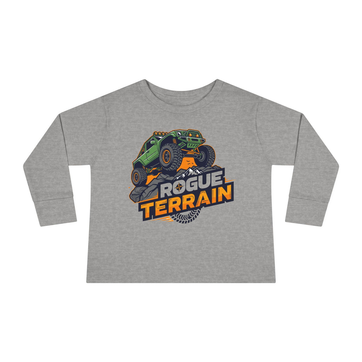 Rogue Terrain Toddler Long Sleeve | Monster Truck Graphic