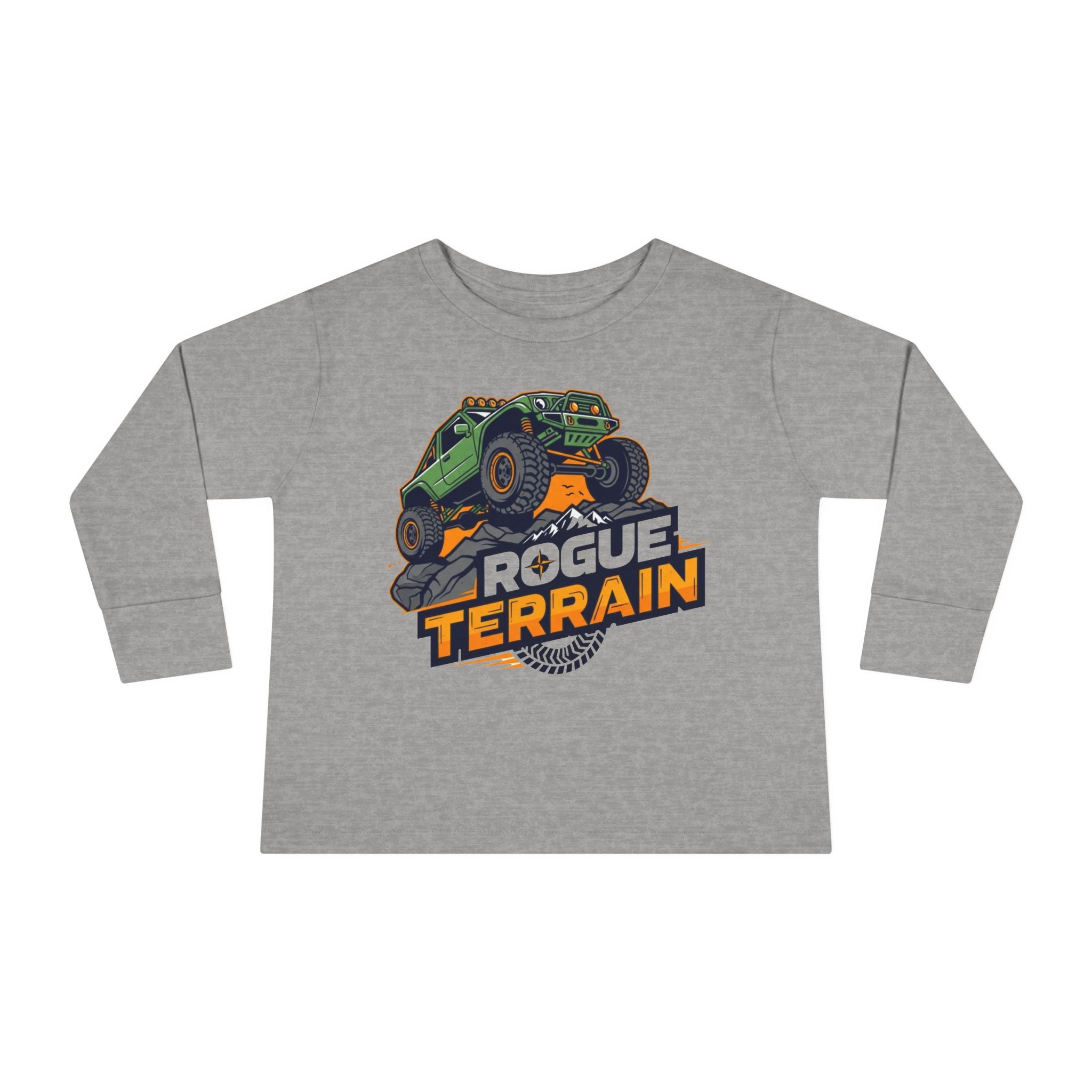 Toddler Long Sleeve— "Rogue Terrain" Monster Truck