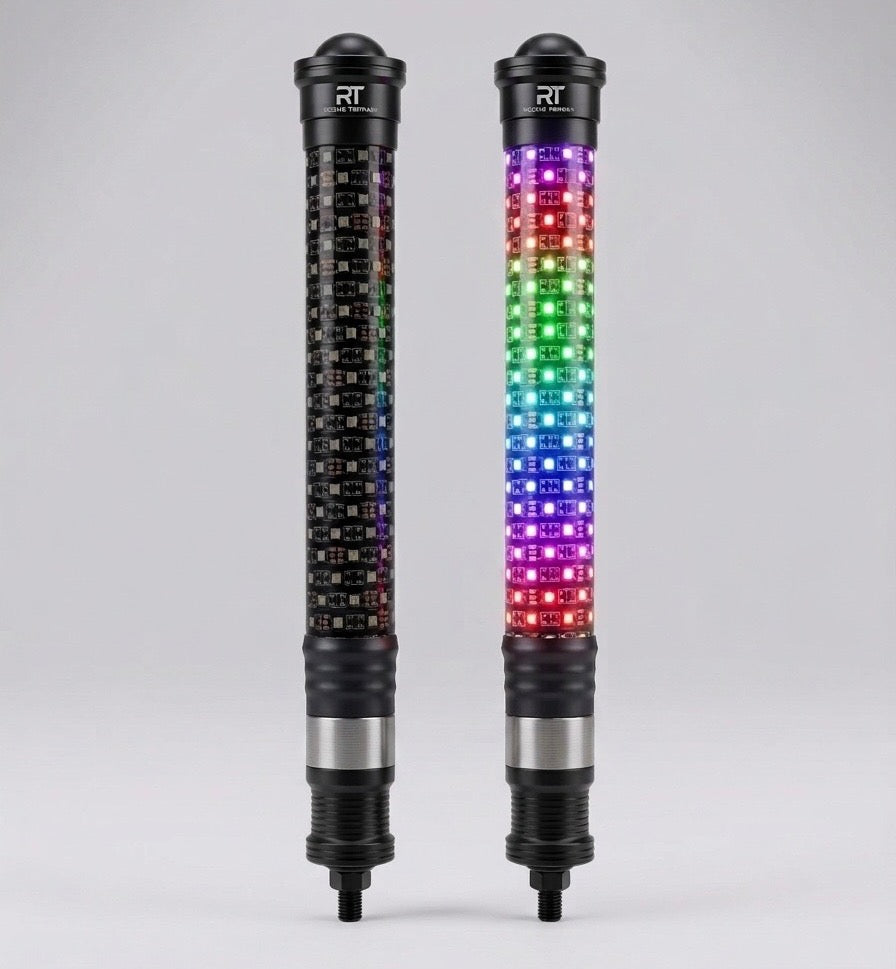 Rogue Terrain Hoss | 2-in-1 RGB Laser Whip Lights | 2FT