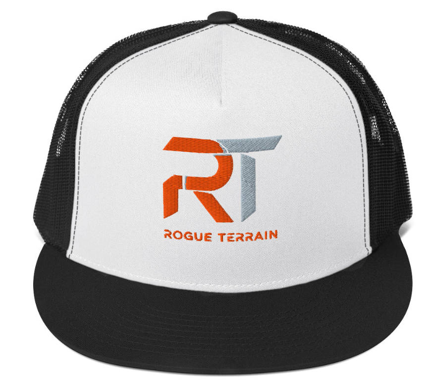 Rogue Terrain Embroidered Trucker Hat | Camping Hat