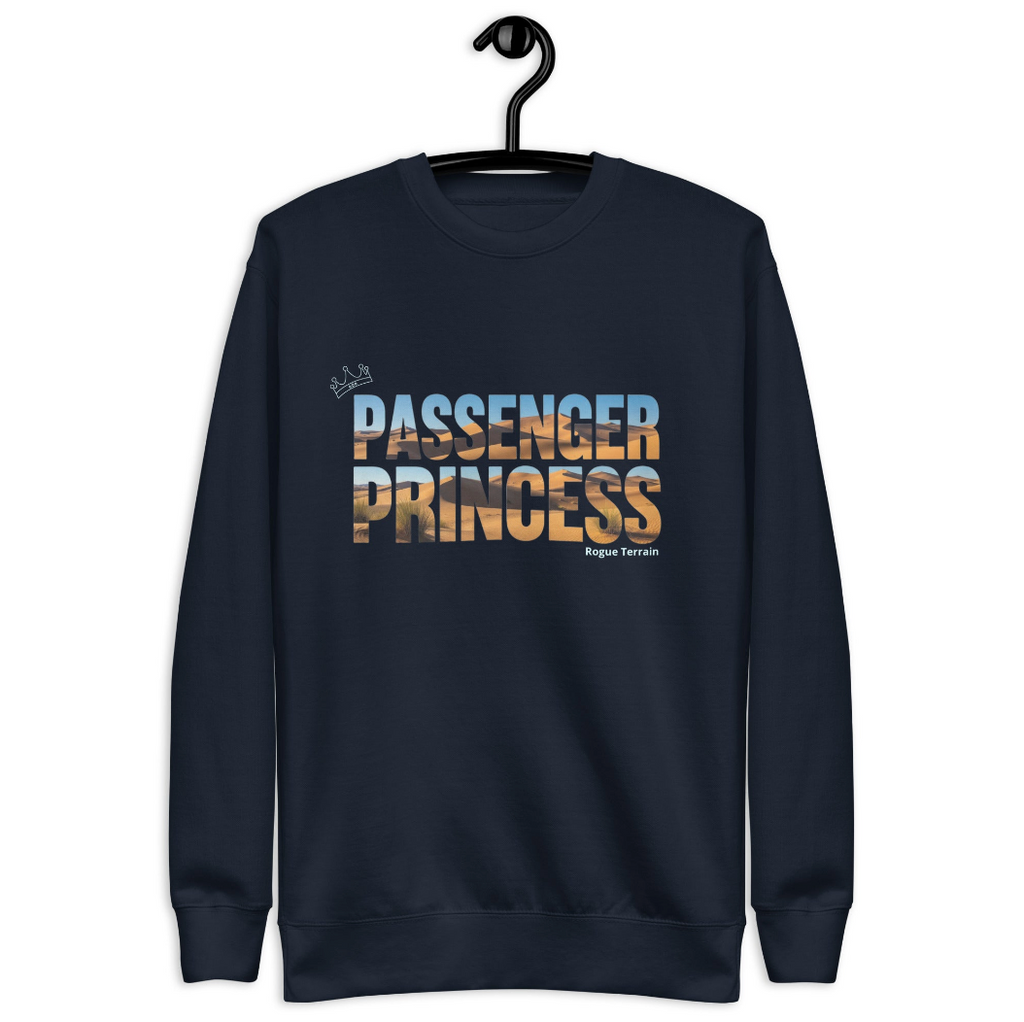 Rogue Terrain "Passenger Princess" Off-Road Sweatshirt | Sand Dune Crewneck