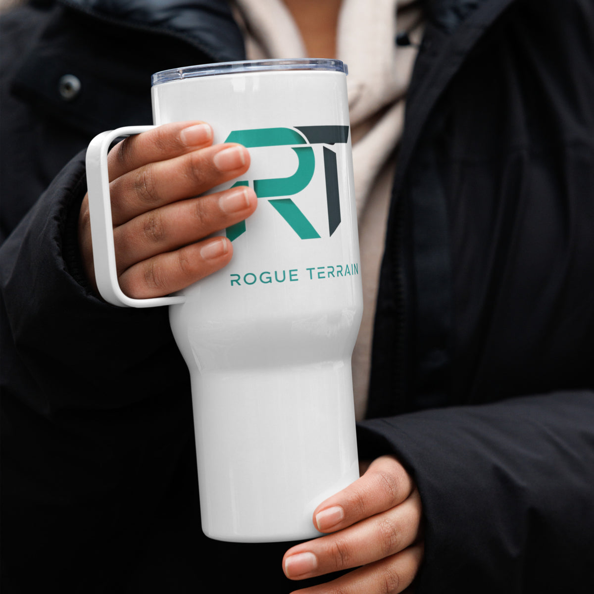 RT Rogue Terrain | Coffee Thermos with a handle