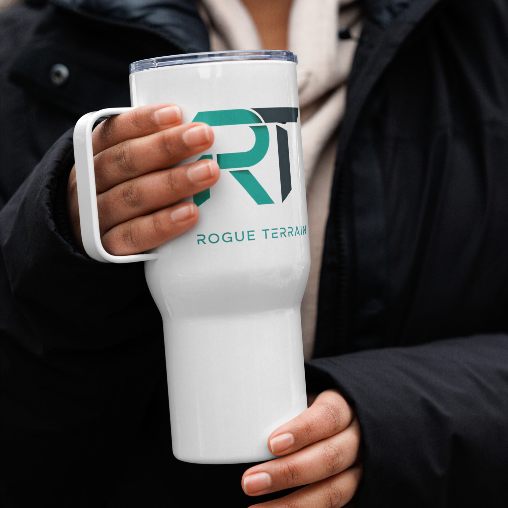 RT Rogue Terrain | Coffee Thermos with a handle
